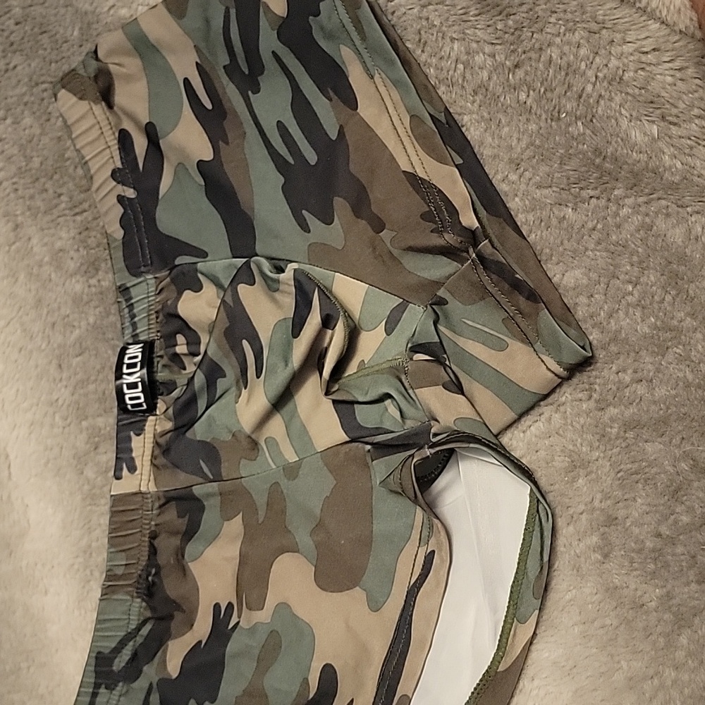 Men's Cockcon camo SEXY Briefs size Xl feels more like m-l